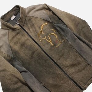 Mens English Bay Fader Nature Zip-up Jacket